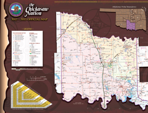 Chickasaw Nation Map